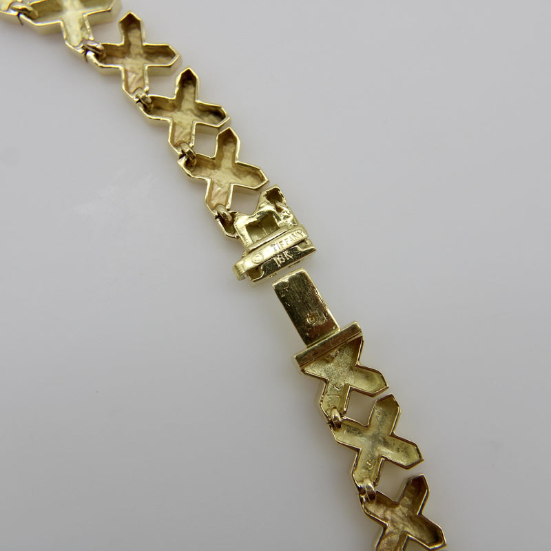 Vintage 18K Gold Tiffany & Co. X Necklace by Angela Cummings jewelry Tiffany & Co. 