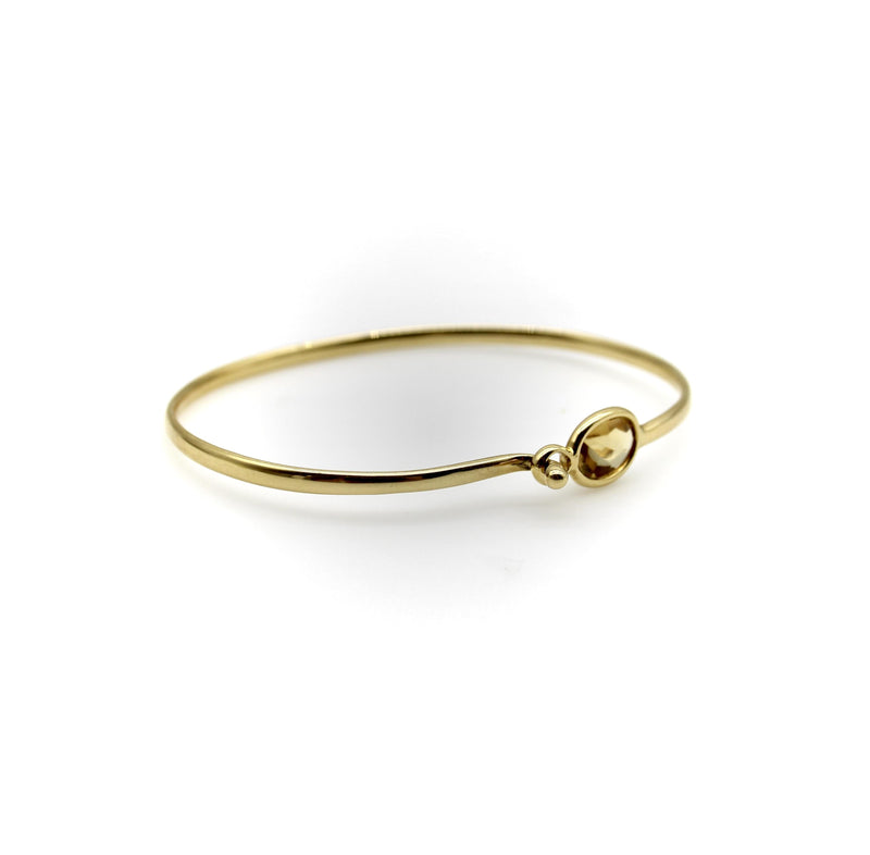 Georg Jensen 18K Gold Savannah Citrine Bracelet Georg Jensen 