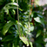 Victorian 14K Gold 28.5” Paperclip Link Variation Chain