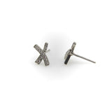Vintage Paloma Picasso for Tiffany & Co. Platinum and Diamond Kiss Earrings jewelry Paloma Picasso for Tiffany & Co. 
