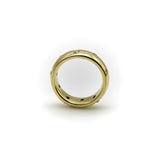 Contemporary 18K Gold Etoile Donut Band