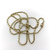 Vintage 14K Gołd Interlocking Link 26” Chain jewelry Kirsten's Corner 