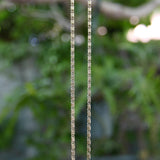 Vintage 14K Gołd Interlocking Link 26” Chain jewelry Kirsten's Corner 