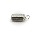 Sterling Silver Georgian Small Rectangular Vinaigrette Kirsten's Corner 