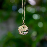 18K Gold Victorian Mythical Creature Pendant jewelry Kirsten's Corner 