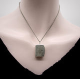 Sterling Silver Georgian Rectangular Vinaigrette with Meander Pattern Kirsten's Corner 