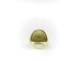 Victorian 14K Gold Signet Ring with “Spiritus Gladius” Motto Ring Kirsten's Corner 
