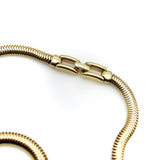 Thick Vintage 14K Gold Snake Chain Necklace Necklace Kirsten's Corner 