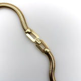 Thick Vintage 14K Gold Snake Chain Necklace Necklace Kirsten's Corner 
