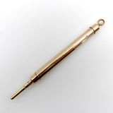 Victorian 14K Gold Telescoping Mechanical Pencil jewelry Kirsten's Corner 