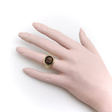14K Gold Ancient Coin Ring with Coin of King Agrippa I Ring Kirsten's Corner 