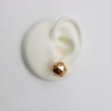 Vintage 9K Gold Geodesic Dome Earrings jewelry Kirsten's Corner 
