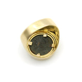 18K Gold Ancient Coin Ring with First Jewish Revolt Coin Ring Kirsten's Corner 