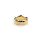 Edwardian 18K Gold Buckle Ring Ring Kirsten's Corner 