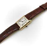 18K Gold Cartier Tank Louis 78086 Watch Circa 1980’s Watch Kirsten's Corner 