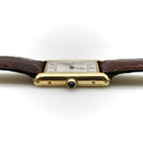 18K Gold Cartier Tank Louis 78086 Watch Circa 1980’s Watch Kirsten's Corner 