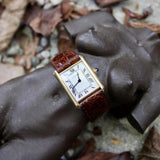 18K Gold Cartier Tank Louis 78086 Watch Circa 1980’s Watch Kirsten's Corner 