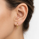 Vintage 14K Gold Hoops earrings Kirsten's Corner 