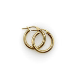 Vintage 14K Gold Hoops earrings Kirsten's Corner 