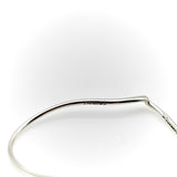 Sterling Silver Elsa Peretti for Tiffany & Co. Open Heart Hoop Earrings Earrings Kirsten's Corner 