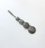 Victorian Shiebler Homeric Sterling Silver Graduated Watch Fob