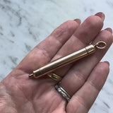 Victorian 14K Gold Telescoping Mechanical Pencil