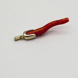 Signature 14K Gold Capped Coral Branch Pendant
