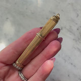 Victorian 14K Gold Dutch Reeded Needled Case
