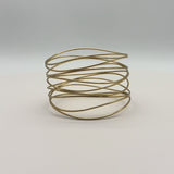 18K Gold Tiffany & Co. Elsa Peretti Nine-Row Wave Bracelet