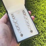 H. Stern 18K Gold Moonlight Rock Crystal and Diamond Drop Earrings