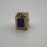 Vintage 14K Gold Deck of Cards Charm