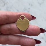 Vintage 18K Gold Egyptian Revival Sekhmet Lion Pendant from Egypt