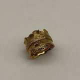 Carrera y Carrera 18K Gold Ribbon-esque Wide Band Ring