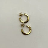 Vintage 18K Gold Tiffany & Co. Classic Twisted Hoop