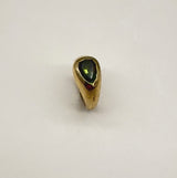 18K Gold Signature Truncated Pear Shaped Tourmaline Ring