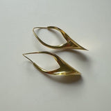 18K Gold Michael Good Half Twist Earrings