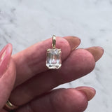 Signature 14K Gold Rainbow Moonstone Pendant