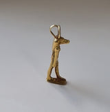 Vintage 1976 MMA King Tut 18K Gold Sobek Pendant