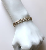 14K Gold Vintage Open Link Bracelet