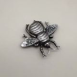 Large Sterling Silver Fletch & Co. Bumble Bee Brooch