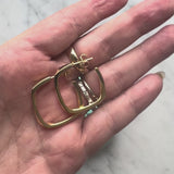 Vintage 18K Gold Frank Gehry Torque Hoop Earrings for Tiffany & Co