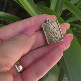 14K Gold Victorian Celtic Animal Locket