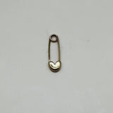 Mid-Century Modern 14K Gold Safety Pin