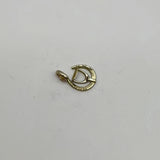 Edwardian 14K Gold Horse Shoe and Stirrup Charm