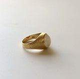 18K Gold Retro Tiffany & Co. Moonstone Ring