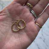 Vintage 14K Gold Hoops
