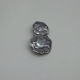 Victorian Whiting Sterling Silver Etruscan/Homeric Pin