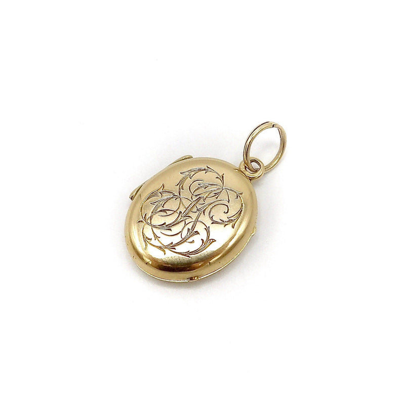 14K Victorian Locket locket Kirsten's Corner Jewelry 