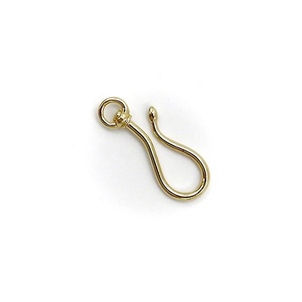 Signature 14K Gold Victorian Inspired Small Shepherd’s Hook or Charm Holder signature pieces Kirsten's Corner Jewelry 