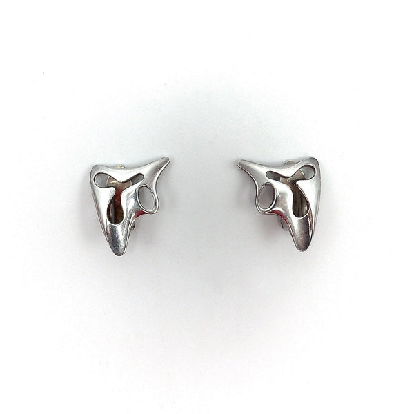 Abstract Georg Jensen Earrings designed by Henning Koppel #119 Earrings Kirsten's Corner 